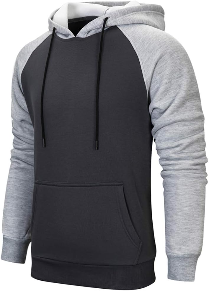 Men's Pullover Hoodie with Kangaroo Pocket